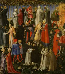Paradise, 1445. Creator: Giovanni di Paolo