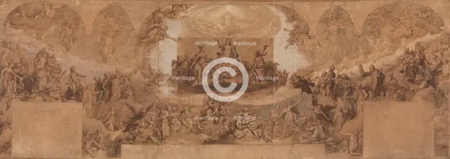 Paradise, 1565-77. Creator: Federico Zuccaro.