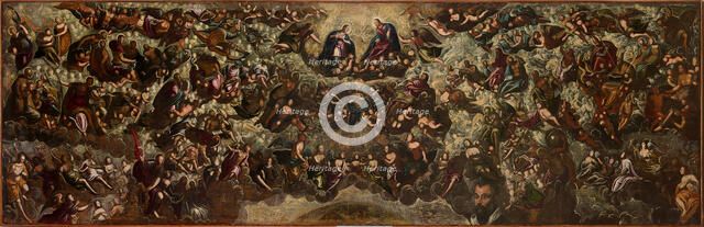 Paradise, 1588-1592. Creator: Tintoretto, Domenico (1560-1635).