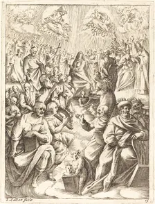Paradise, 1608/1611. Creator: Jacques Callot