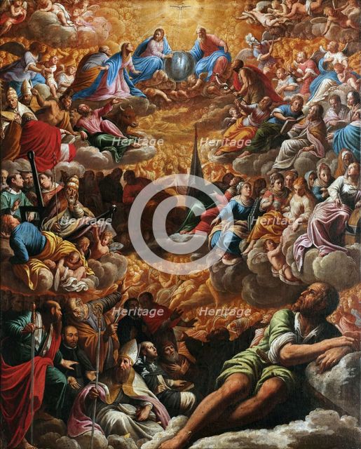 Paradise, 1621. Creator: Bassetti, Marcantonio (1586-1630).