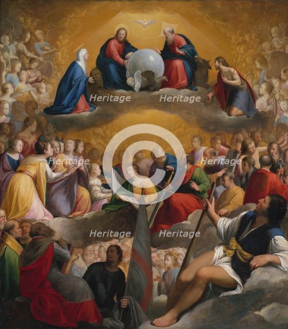 Paradise, ca. 1598. Creator: Carlo Saraceni.