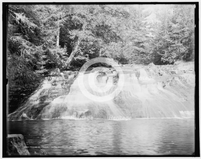 Paradise Falls, near Henryville, Pa., c1900. Creator: Unknown.