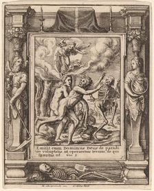 Paradise Lost, 1651. Creator: Wenceslaus Hollar