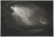Paradise Lost: The Creation of Light, 1824. Creator: John Martin (British, 1789-1854)