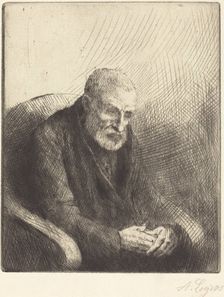 Paralytic (Le paralytique). Creator: Alphonse Legros
