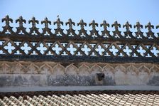 Parapet, Monastery of Batalha, Batalha, Portugal, 2009. Artist: Samuel Magal
