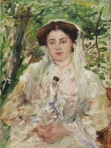 Paraphrase (Portrait of Charlotte Berend), 1907. Creator: Corinth, Lovis (1858-1925)
