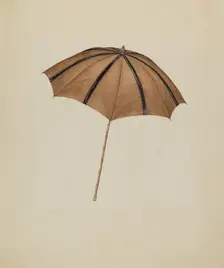 Parasol, 1935/1942. Creator: Melita Hofmann