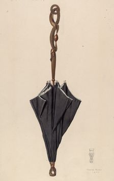 Parasol, 1937. Creator: George Roehl