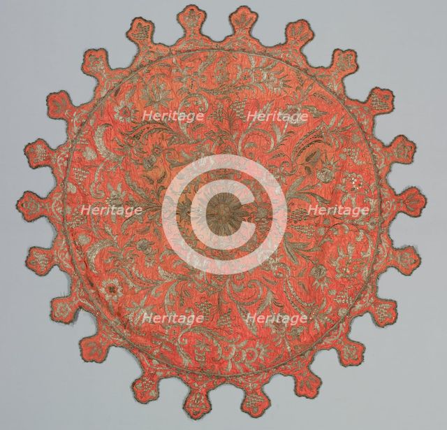 Parasol Top, 1700s. Creator: Unknown.