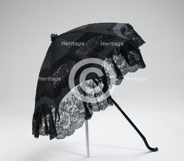 Parasol, American, 1845-55. Creator: Unknown.