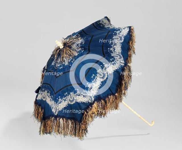 Parasol, American, 1850-59. Creator: Unknown.