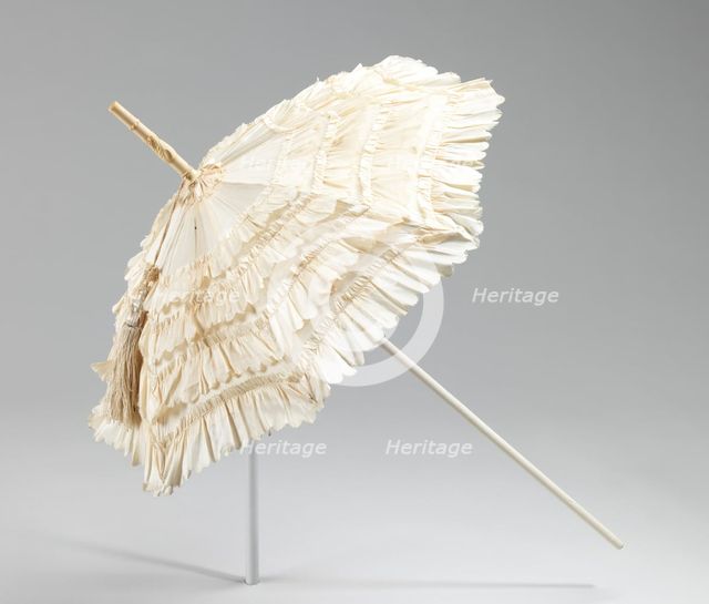 Parasol, American, 1850-60. Creator: Unknown.