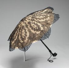 Parasol, American, 1860-65. Creator: Fortis