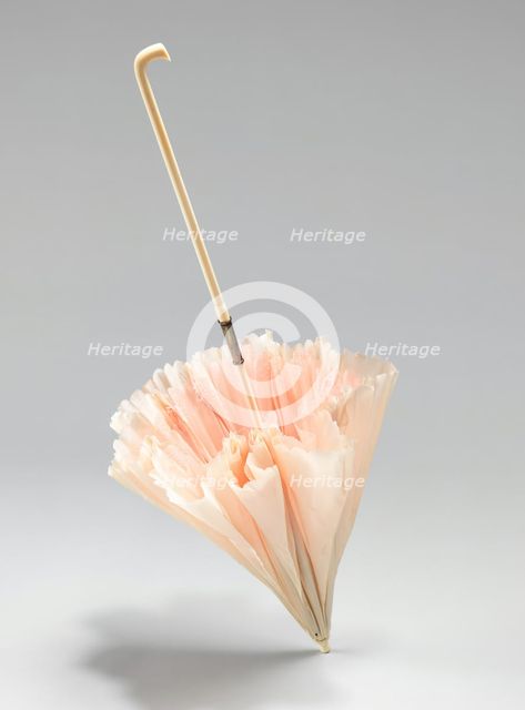 Parasol, American, 1860-69. Creator: Unknown.