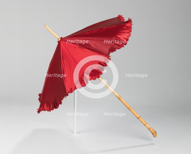 Parasol, American, 1886. Creator: Unknown.