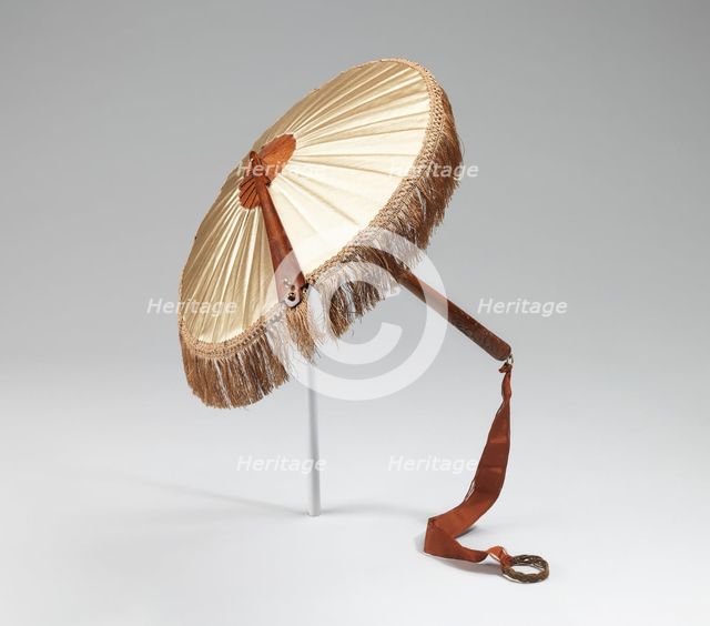 Parasol, American, third quarter 19th century. Creator: Unknown.