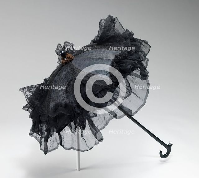 Parasol, American, ca. 1870. Creator: Stern Brothers.