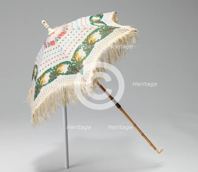 Parasol, American, ca. 1870. Creator: Unknown.