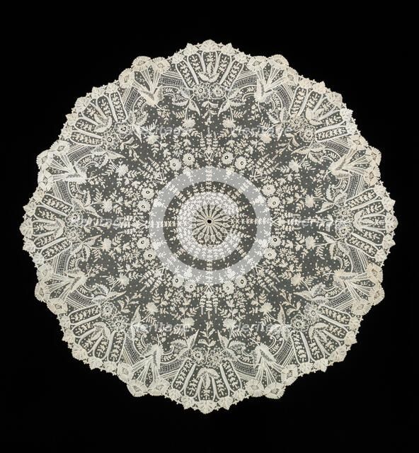 Parasol, Belgian, 1880-89. Creator: Unknown.