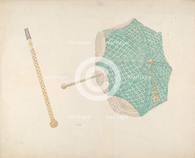 Parasol, c. 1937. Creator: Joseph L. Boyd.