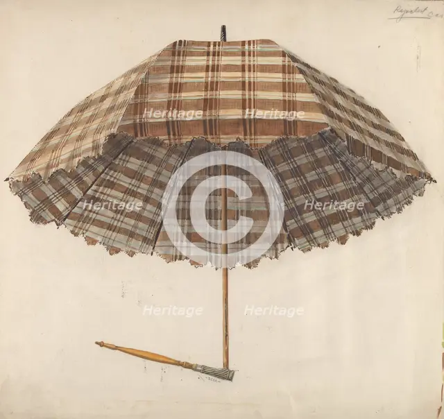 Parasol, c. 1938. Creator: Douglas Cox.