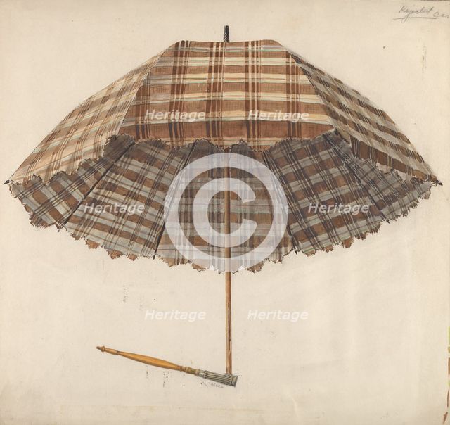 Parasol, c. 1938. Creator: Douglas Cox.