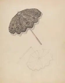 Parasol, c. 1938. Creator: Gladys Cook