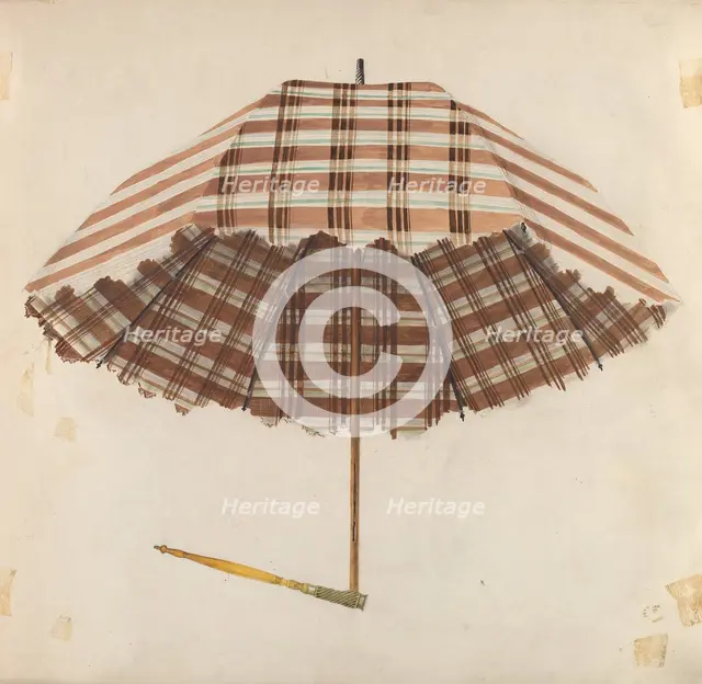 Parasol, c. 1938. Creator: J. J. Neill.