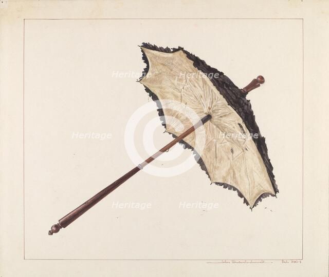 Parasol, c. 1938. Creator: John Swientochowski.