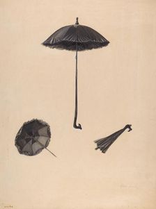 Parasol, c. 1938. Creator: Marie Alain