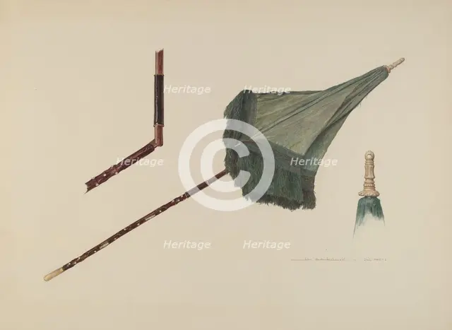 Parasol, c. 1939. Creator: John Swientochowski.