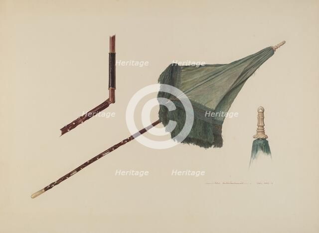 Parasol, c. 1939. Creator: John Swientochowski.