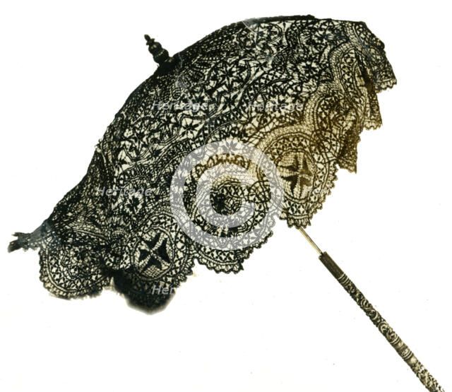 Parasol, France, 1866/70. Creator: Unknown.