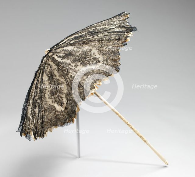 Parasol, French, 1875-80. Creator: Unknown.