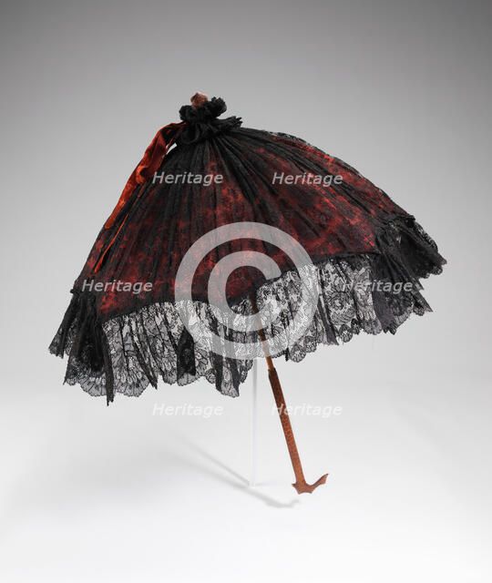Parasol, probably British, 1885. Creator: Unknown.
