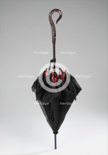 Parasol, probably French, 1885-95. Creator: Unknown.