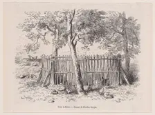 Parc à élèves; from Magasin Pittoresque, ca. 1852. Creator: Charles Emile Jacque
