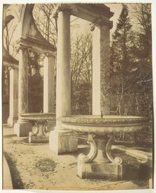 Parc de Versaille bosquet de la Colonnade, 1905. Creator: Eugene Atget