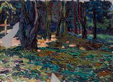 Parc de Saint-Cloud, 1906. Creator: Kandinsky; Wassily Vasilyevich (1866-1944)
