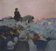 Pardon in Brittany, 1896. Creator: Gaston la Touche