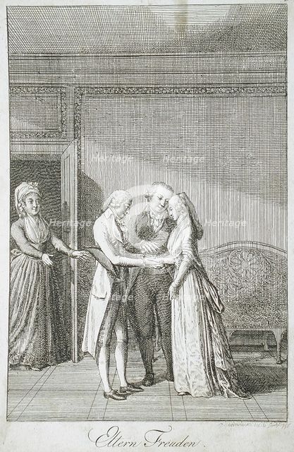 Parental Joys, 1795. Creator: Daniel Nikolaus Chodowiecki.