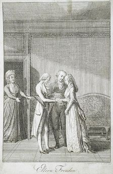 Parental Joys, 1795. Creator: Daniel Nikolaus Chodowiecki