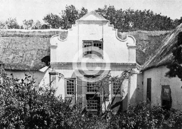 Parel Vallei school house, South Africa, 1931.Artist: A Elliot