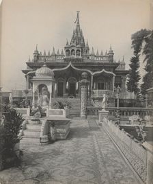 Pareshnath, Jain Temple, Calcutta, c. 1890s. Creator: A. W. A. Plâté Studio (Ceylonese), studio of