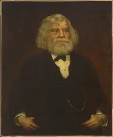 Parke Godwin, c. 1880. Creator: Eastman Johnson
