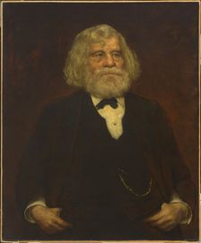 Parke Godwin, c. 1880. Creator: Eastman Johnson
