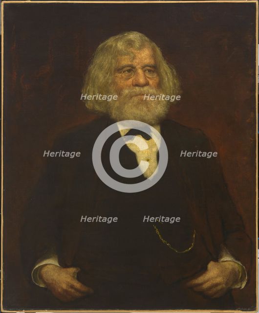 Parke Godwin, c. 1880. Creator: Eastman Johnson.