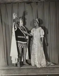 Parker Watkins as Manrico and Mattie Washington as Leonora, (1936 - 1938?). Creator: Eagle Ezzes & Mipaas